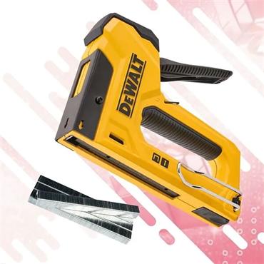 Dewalt 2 In 1 Heavy Duty Hand Tacker With 5000 Staples
