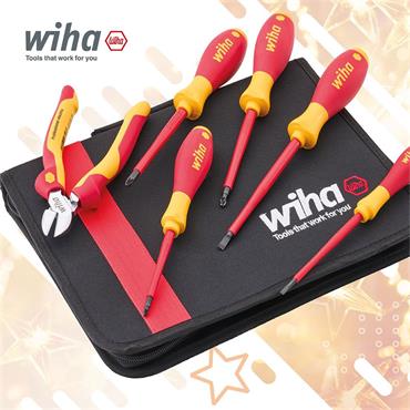 Wiha Electrician'S Vde Screwdriver & Plier Set