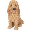 Vivid Arts Real Life Sitting Golden Cockapoo Ornament