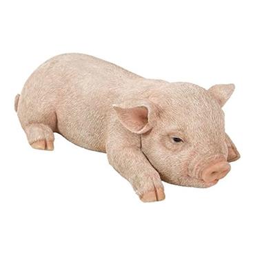 Vivid Arts Real Life Sleeping Piglet Ornament
