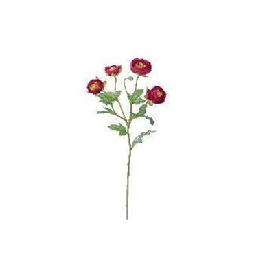 Violet Ranunclus Spray 62cm