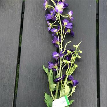 Purple Wild Delphinium Spray 71cm