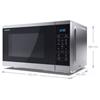 Sharp 900W Silver Microwave 25L