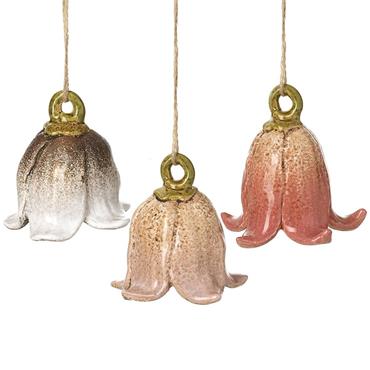 Ceramic Flower Hanger Assorted