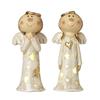 Light Up Angels In White Dresses Assorted