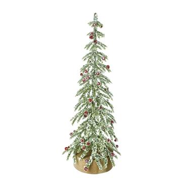 Green Tree With Red Berries15cm