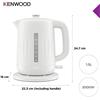 Kenwood Ripple Kettle White 1.5L