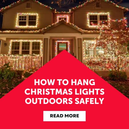 How to hang your outdoor Christmas lights