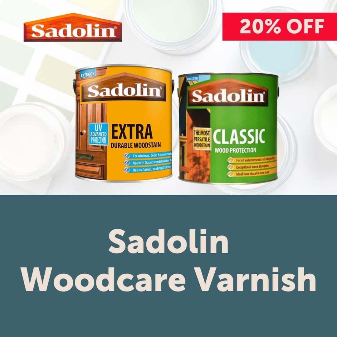 20% Off Sadolin Woodcare Varnish
