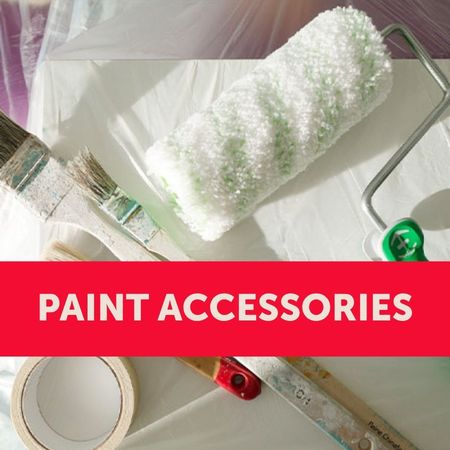 Paint and decor accessories from Stakelums Home & Hardware paint counter
