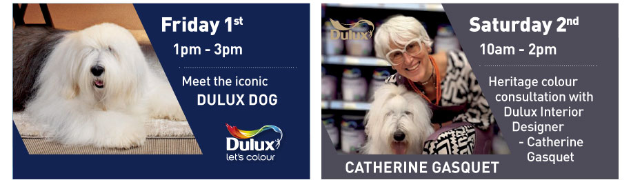 Meet the Dulux Dog & Berg Go Kart track Saturday