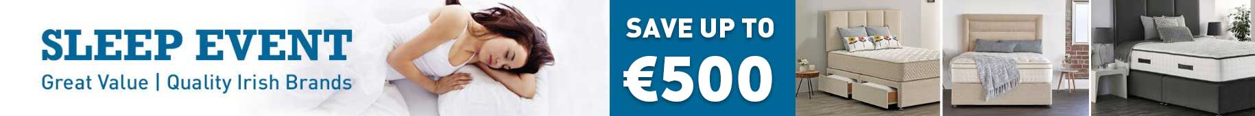 Stakelums Sleep Event - up to €600 off