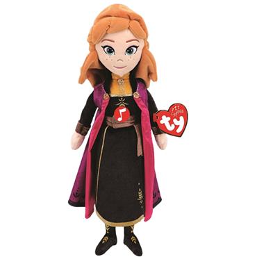 TY Sparkle Beanie Buddies Disney Frozen Anna 