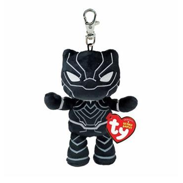 TY Beanie Babies Black Panther Clip