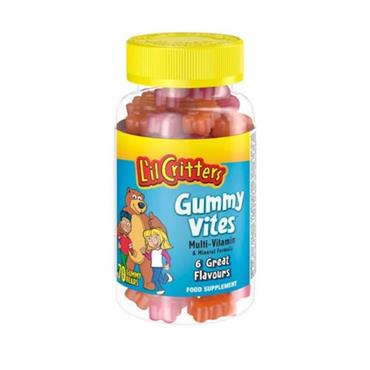 Lil Critters Gummy Vites Multi Vitamin & Mineral Formula 70PK