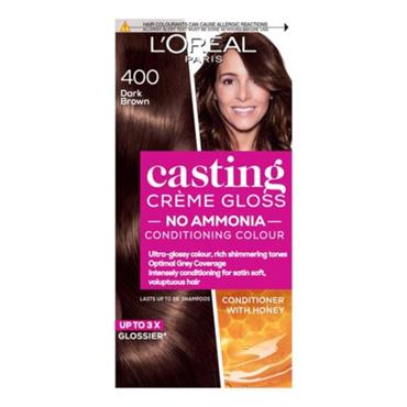 Casting Creme Gloss 400 Dark Brown Semi Permanent Hair Dye