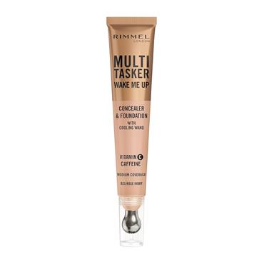Rimmel Multi Tasker Wake Me Up Concealer & Foundation 025 Rose Ivory