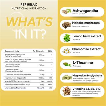 fabU R&R Relax - 60 Capsules