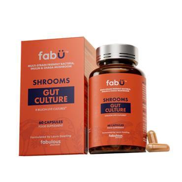 fabU Gut Culture Food Supplements 60 Pack