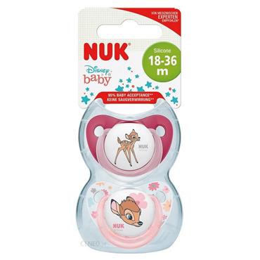 Nuk Soother Bambi 18-36m - 2 Pack