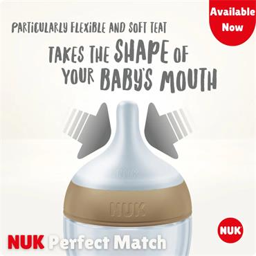 Nuk Perfect Match Multi-Pack 3+Months Medium Flow 260ml