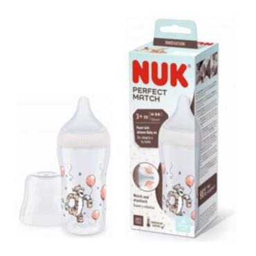 Nuk Perfect Match 3+M Medium Silicone Bottle Tigger 260ml