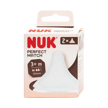 Nuk Perfect Match 3+M 2x Medium Teats