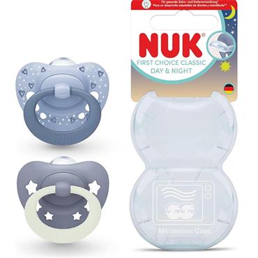 Nuk Classic Soother Day & Night 0-6m