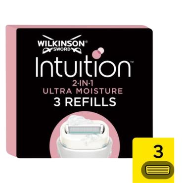 Wilkinson Intuition  2in1 Ultra Moisture Blades 3PK 