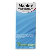 Maalox Oral Suspension 200mg/175mg per 5ml Peppermint 250ml