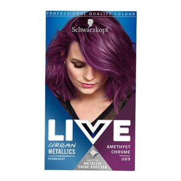 Live Urban Metallics U69 Amethyst Hair Dye
