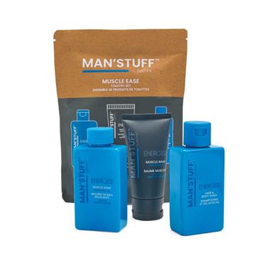 Man'stuff Muscles At Ease Toiletry Set