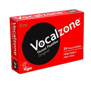 Vocalzone Throat Pastilles Original 24 Pack