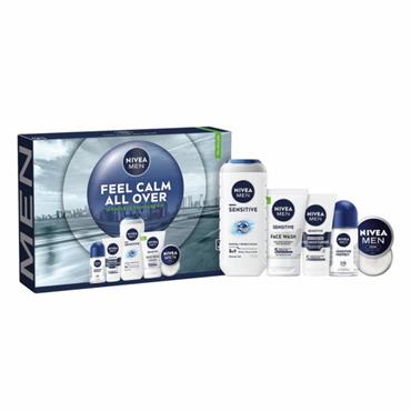 Nivea Men Feel Calm All Over Complete Skincare Kit Gift Set