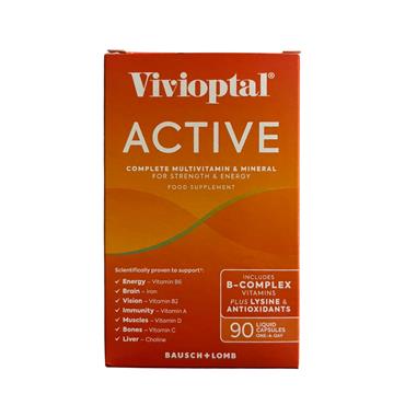 Vivioptal Food Supplement Active - 90 Capsules