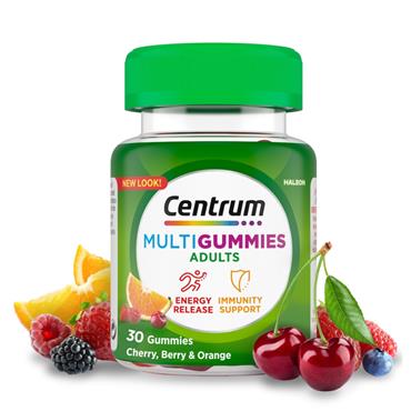Centrum MultiGummies Cherry, Berry & Orange - 30 Pack