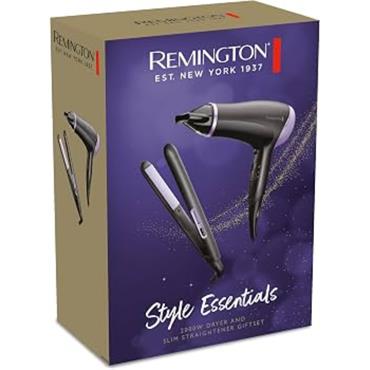 Remington Style Essentials Hairdryer & Straightener Duo