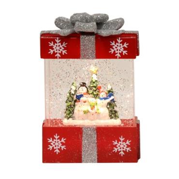 Straits Christmas Water Spinner with Sparkling Glitter effect