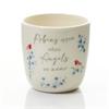 Langs Forget Me Not Robin Plant Pot