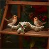 Langs Double Robin on Branch Tealight Holder