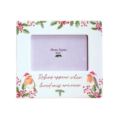 Robins Appear When Loved Ones Are Near 6x4" Photo Frame