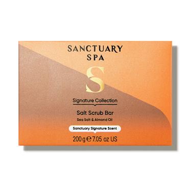 Sanctuary Spa Salt Scrub Bar 200g