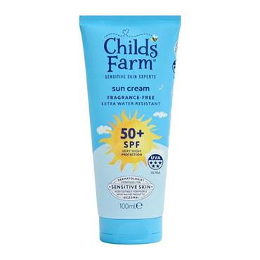 Childs Farm Sun Cream SPF50+ Fragrance Free 100ml
