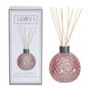 Aroma Accessories Pink Decorative Diffuser Bottle & 50 Rattan Reeds