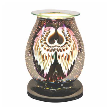 Aroma Accessories 3D Angel Wings Electric Wax Melt Burner 16cm