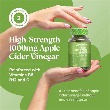 Novomins Apple Cider Vinegar Gummies 60 Pack
