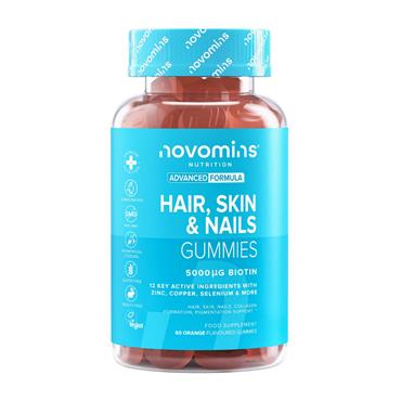 Novomins Hair, Skin & Nails Gummies