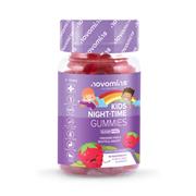 Novomins Kids Night Time Gummies Raspberry 30Pack