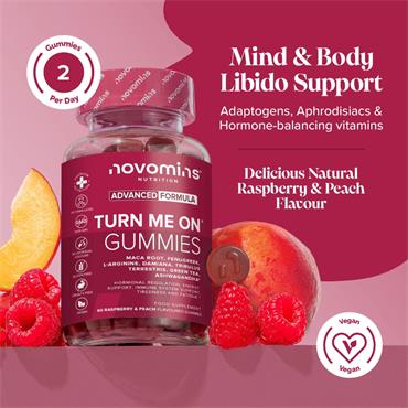 Novomins Turn Me On Gummies