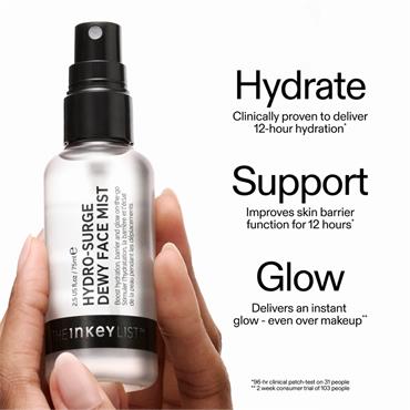 The Inkey List Hydro Surge Dewy Face Mist 75ML